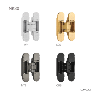 Bản lề cửa giấu khuôn DFLO NK80