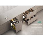 Khay thìa, dĩa, dụng cụ nhỏ ELLECASA